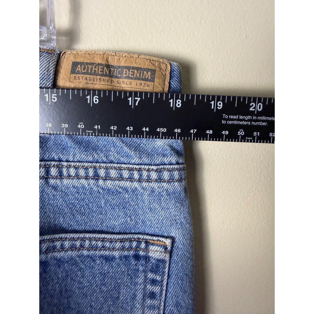 Vintage Eddie Bauer Medium Wash Jeans Mens 36x32 Denim Blue Straight Relaxed - Picture 6 of 6